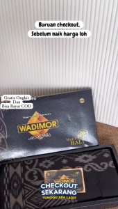 Sarung Dewasa Perlengkapan Shalat WADIMOR Motif Bali COD BAYAR DI TEMPAT HARGA PROMO