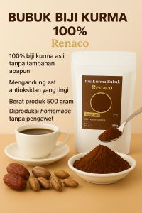 Kopi Biji Kurma  Murni  Bubuk kiloan
