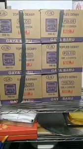 Toples Denny Bulat 500gr 12 Pcs Gaya Baru Toples Lebaran Kue Kering