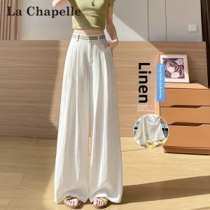 La Chapelle | Summer Thin Lightweight Casual Linen Wide-leg Pants