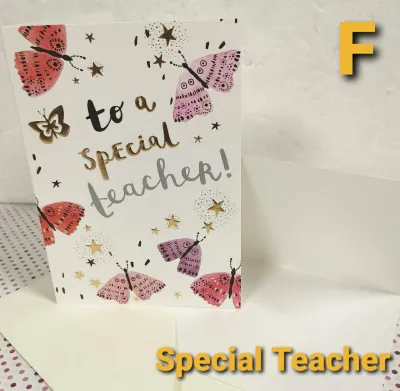 [GC 31] Greeting Card | Gift Card | Teachers Day Cards 教师节贺卡 | Thank You My Teacher 谢谢您老师
