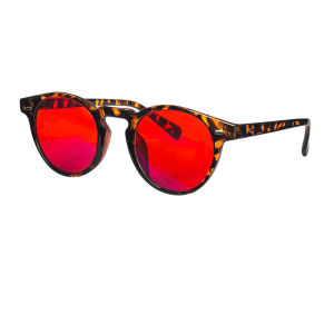 SHINU red lenses glasses men orange lens glasses women computer glasses blue light filter better sleep rest eyeglasses custom