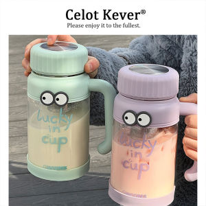 Attractive Portable Large Capacity Glass Water Cup