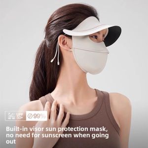 TIANHANYU | UV Protection Face Mask Summer Cool Silk Full Face Sunscreen