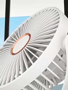 คลิปพัดลมตั้งโต๊ะ ไร้สาย ชาร์จ 360° ตั้งและหนีบ พกพาสะดวก