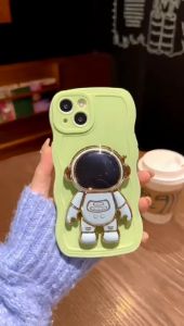 GS001 SOFTCASE WAVY GELOMBANG SPACE ASTRONOT 3D STAND HP  UNTUK INFINIX SMART 5 6 PLUS HOT 9 10 11 12 12i 20 20i 20s NOTE 12 HC1383
