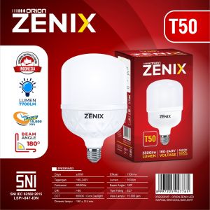BOHLAM LED / LAMPU LED ORION ZENIX GARANSI 1 TAHUN 25W-70W