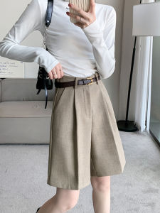 กางเกงขายาวทรงตรงสีกรมท่า กางเกงขายาวผู้หญิง ทรงหลวม 5 นิ้ว ทรงเข้ารูป สไตล์เกาหลี ทรงหลวม ทรงตรง ทรงหลวม