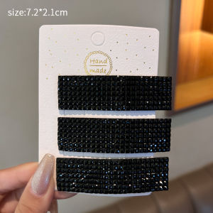 Womens Hair Accessories 2025 New Style Back Hair Clip Fringe Organizer Fashionable Hairpins Korean Style Summer New Arrival