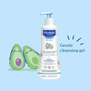 【Mustela Bundle Deal】Mustela 500ml Gentle Cleansing Gel for Hair & Body  [Normal Skin] [Bath Time]  (exp: 10/2028 & beyond)
