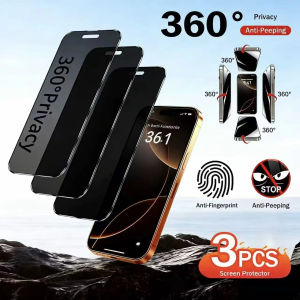 1-2Pcs Privacy Glass Screen Protector For iPhone 18 Pro 17 16 15 14 13 Pro Max 14 Plus 360 Anti-spy Phone Accessaries Glass Film