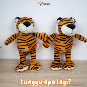 Boneka Tiger Nichi dan Mainan Anak Macan Harai Kecil Mungil Bahan Premium SNI - Istana Boneka
