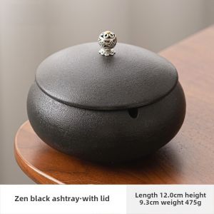 Creative Personalized Ceramic Ashtray JOJOS L. PD. for Living Room Office Trendy Chinese Style Decorative Ashtray