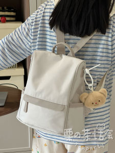 Japanese Style Ins Travel Lightweight Small Bookbag Womens Small Casual All-Match Commute Backpack Student Backpack