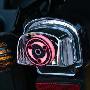 Flashing LED Sharingan Rotating Motorcycle Brake Light Moto Tail Lamp Wheel Eye Warning Lamp LED Motorcycle Brake Light