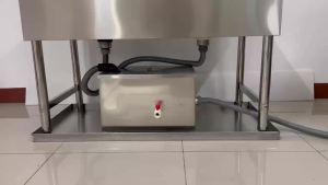 ถังดักไขมันสแตนเลส 40ลิตร เกรด304 ขนาด50x35x34cm GT-40-35-ACC05