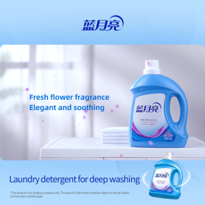 Bluemoon Liquid Laundry Detergent for Washing 2.75kg Fresh Floral Scent Strong Stain Remover