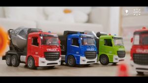 Mainan Remote Control Super Truk Kontainer 2in1 6Channel Skala 1:20 RC Bonus Kabel USB