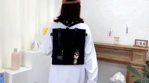 canvas bag Pillow Tote bag Student Toring bag Kulomi handbag Sanrio canvas bag Cute Tote bag Student Class Tutorial bag