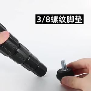 Universal anti-slip 3/8 inch screw tripod monopod rubber foot pad feet spike for camera tripod adapter photography accessories
