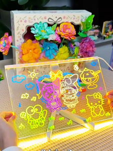 Luminous Writing Board Erasable and Reusable illuminated writing Board Developing Educational & Creative Toy for Toddlers