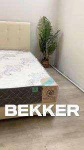 Furniture Direct BEKKER Single divan base fabric bed frame/ katil queen/ katil queen murah