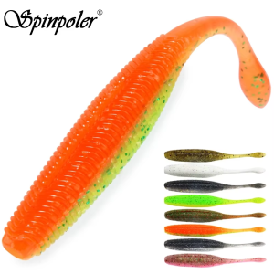 Spinpoler Stick Worm Softbait Fishing Lure Add Salt Straight Tail 75mm/90mm/110mm Perfect Plastics Dream Shot Soft 10pcs/Pack