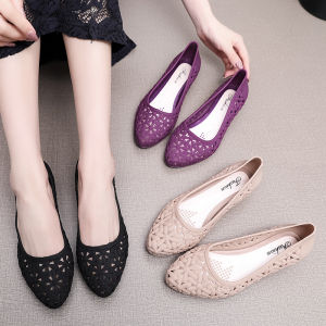 Summer New Fashion: Crystal Plastic Sandals - Korean Style Women's Shoes
