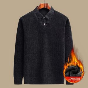 Warm Knit Sweater for Seniors