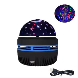Star Projector Night Lights for Kids Starry Sky Moon Effect Atmosphere Light 360° Rotation for Bedroom Party Decor Birthday Gift
