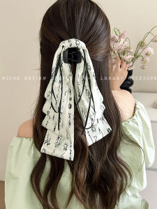 คลิปหนีบผมลายผีเสื้อสไตล์จีนโบราณสำหรับผู้หญิง คลิปหนีบผมแบบมัดผมครึ่งหัว คลิปหนีบผมแบบหางม้า สไตล์จีนโบราณ วัสดุอื่นๆ