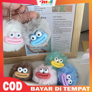 MALL Gantungan Tas Lucu Aesthetic Motif Boneka Monster Strap Lanyard Kunci KEY26