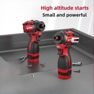 deli | SUMAIWEI Brushless Electric Drill Cordless Knockable Driller Driver 80N.m 18V Screwdriver Li-ion Battery Electric Power Tools