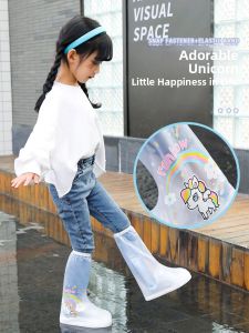 MONLEYTA | Childrens Rain Boot Covers Waterproof Non-Slip Boys Girls Outerwear For Rainy Days Student Baby Shoes Manleyta X0613100021
