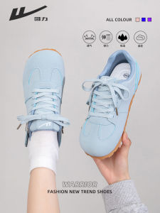 Lightweight Casual Sports Shoes Womens Spring Autumn New Style Sky Blue Puff Ball Shoes Thin Bottom Trendy Student Canvas Shoes