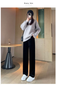 Fleece-lined Corduroy Flared Pants