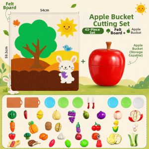 UP DUCK | Edible Interactive Fruit Cutting Educational Toy