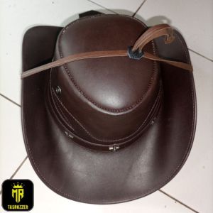 Topi koboy kulit sapi GARUT pria dewasa berkualitas