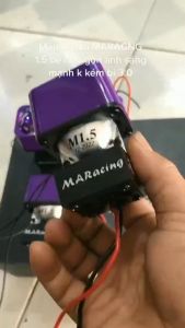 Đèn pha bi led 1.5" 45W lắp xe máy ô tô cắt sáng chống chói màn chập cao cấp chính hãng MA RACING xe video đèn pha led