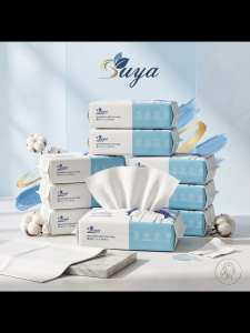 SUYA 100% pure cotton soft towelgentle on the skin portable makeup remover wipes 200mm*150mm