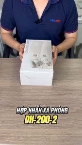 Bình đựng nước rửa tay 2 hộc cho nhà vệ sinh nhà tắm công cộng Atmor DH-200-2 dung tích 800ml nhựa ABS siêu bền bỉ