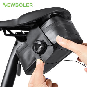 NEWBOLER Mini Bicycle Saddle Bag Lightweight Small 0.5L Bike Bag Portable Multi function Bags Cycling Tail Bag Bike Accessories