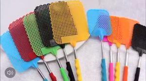 HTF Telescopic Extendable Fly Swatter Prevent Pest Mosquito Tool Flies Tsap