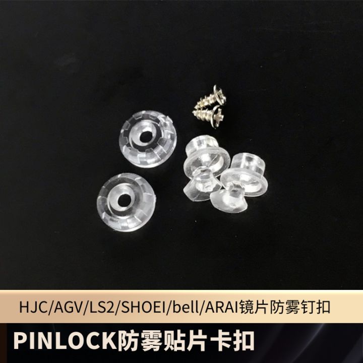 Sticker Pin Lock HJC SHOEI Motorcycle Helmet Lens Accessories Viscosity X14 K5 K1 Racing ...