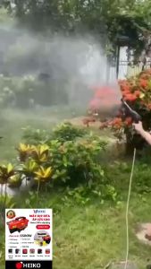 Máy xịt rửa xe motor Đồng CS thực 2500W áp lực 120 bar 12L/phút hiệu HEIKO không chỉnh áp H2A-15M