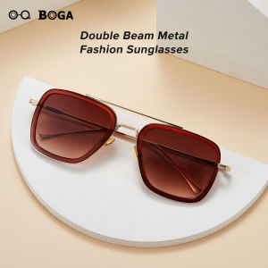 OQ BOGA 37 Colors Fashion Outdoor Anti UV Sunglasses Women Men Eye Protection Square Frame Sun Glasses UV400