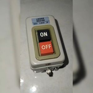 PUSH BUTTON 15A SWITCH ON OFF 15 A 3P