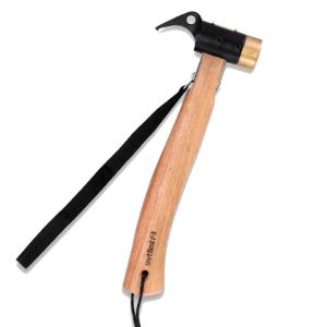 The Primitive | Copper Hammer For Camping Multifunction Wooden Handle