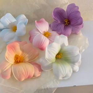 Jepitan Rambut Tulip Rasa Suasana Mewah Jepitan Tepi Bunga Simulasi Hiasan Kepala Gadis🔥Lovelylife