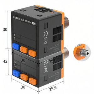 LANBOO | Digital Pressure Gauge Color Display